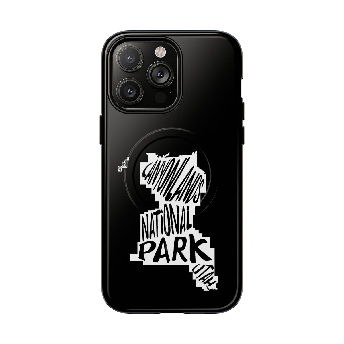 Canyonlands National Park iPhone Case with MagSafe - Map Design