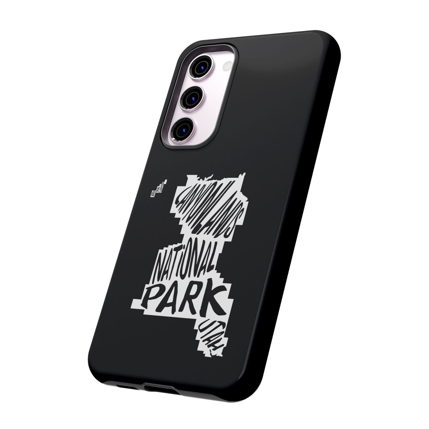 Canyonlands National Park Phone Case - Map Design