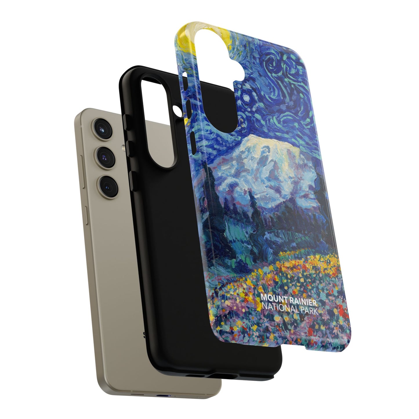 Mount Rainier National Park Phone Case - Starry Night