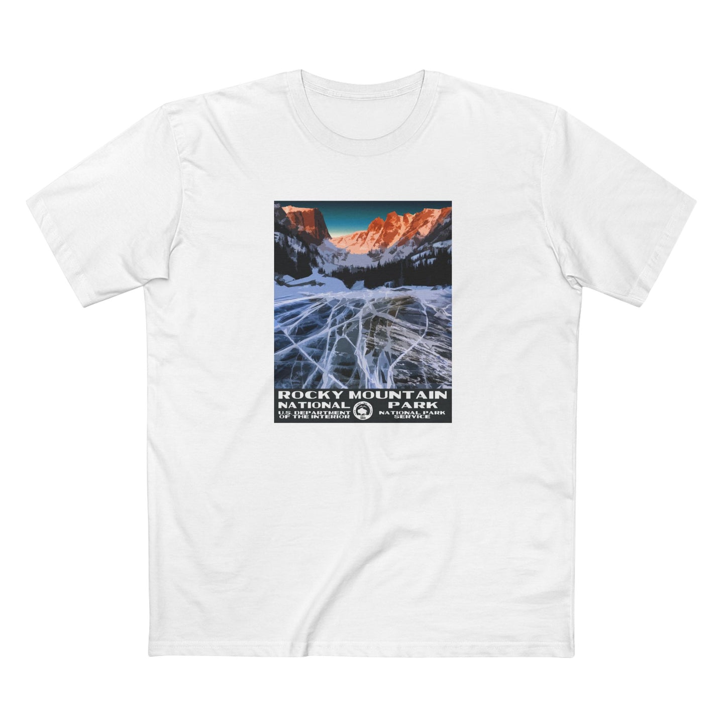 Rocky Mountain National Park T-Shirt in White