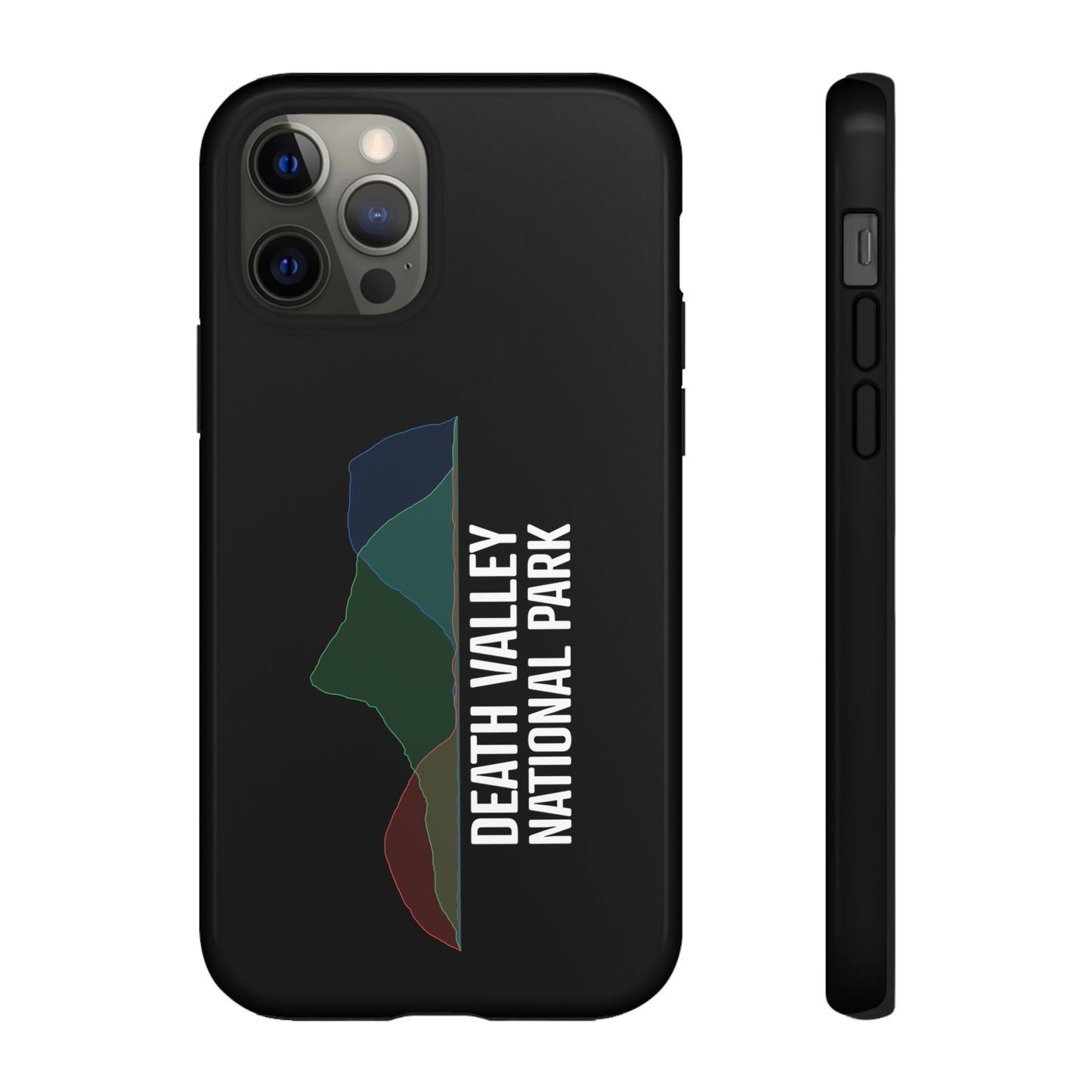Death Valley National Park Phone Case - Histogram Design
