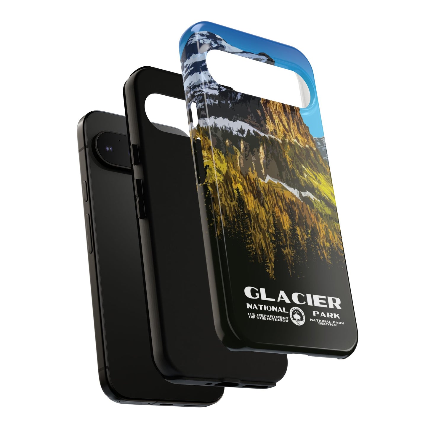 Glacier National Park Phone Case - WPA Style