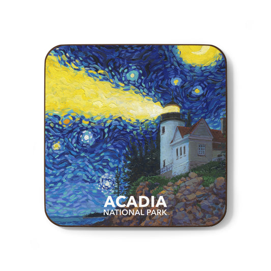 Acadia National Park Coaster - The Starry Night