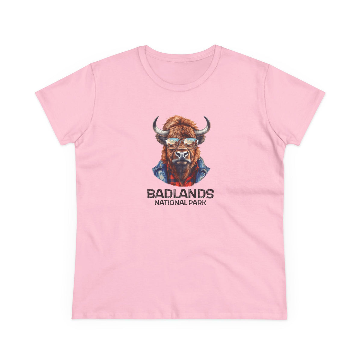Badlands National Park Women's T-Shirt - Cool Bison