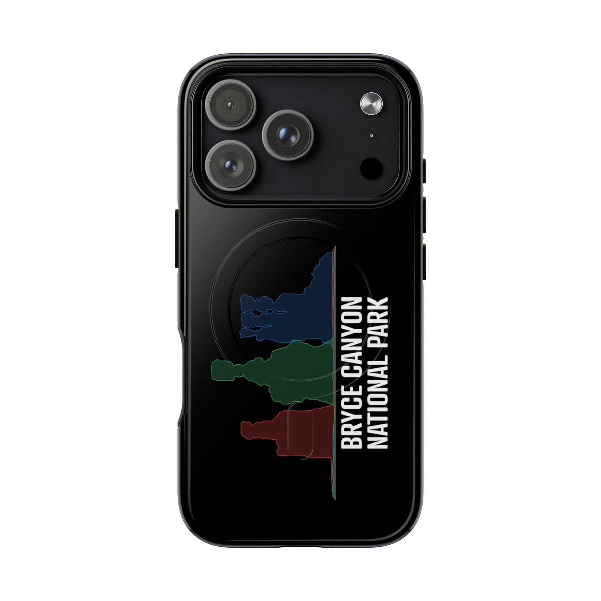 Bryce Canyon National Park iPhone Case with MagSafe - Histogram Design