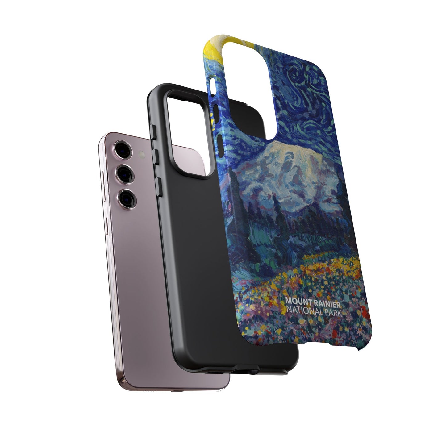 Mount Rainier National Park Phone Case - Starry Night