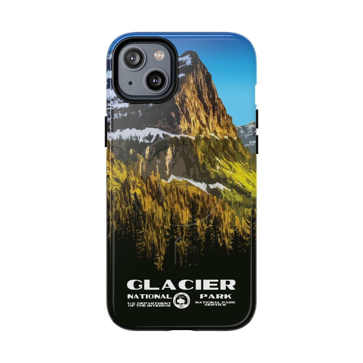 Glacier National Park iPhone Case with MagSafe - WPA Design