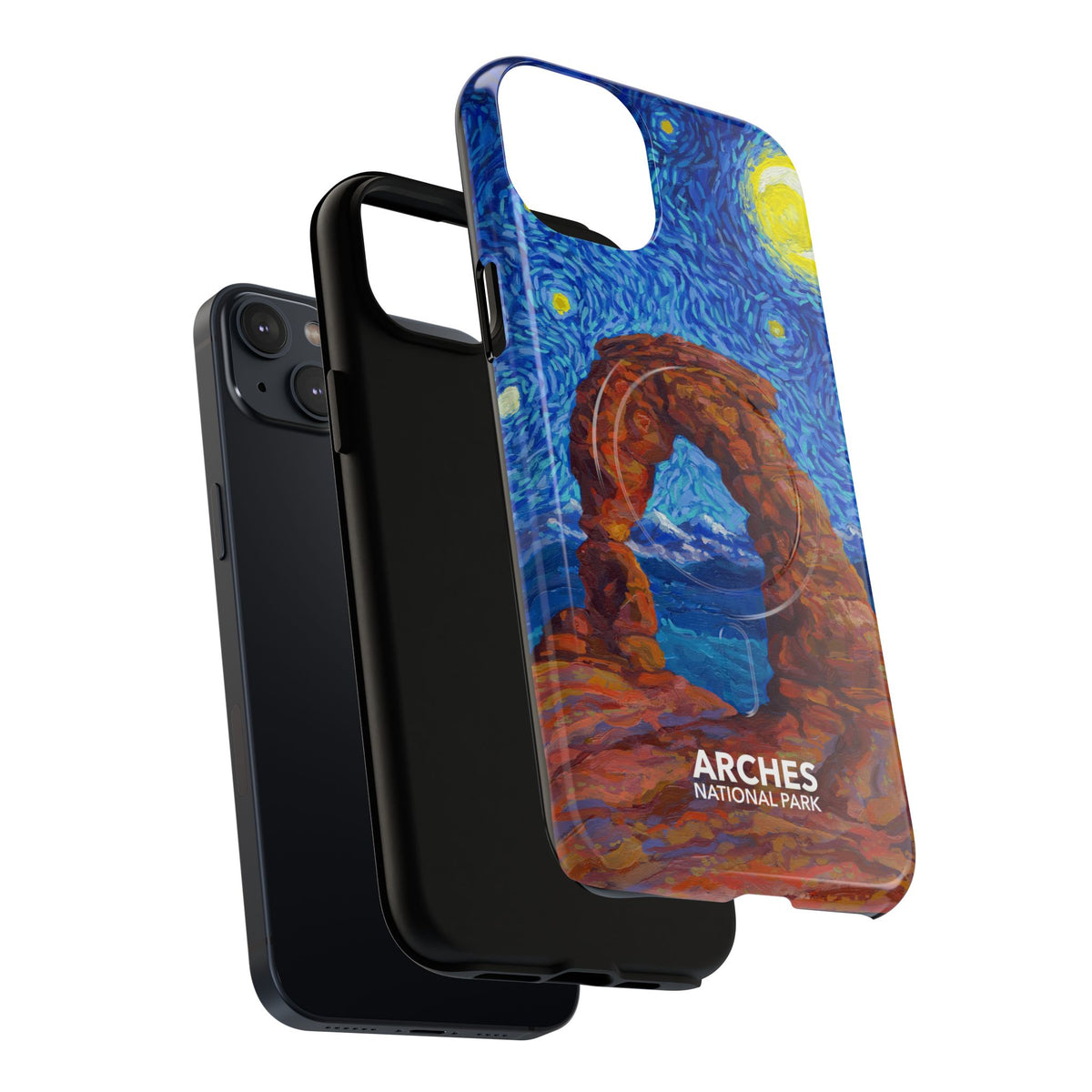 Arches National Park iPhone Case with MagSafe - Starry Night