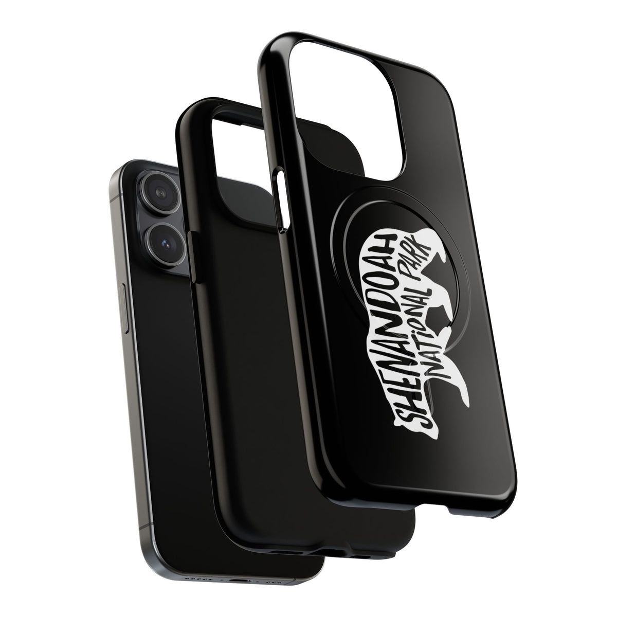 Shenandoah National Park iPhone Case with MagSafe - Black Bear Design