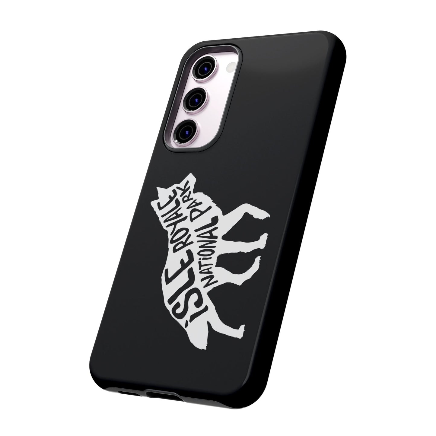 Isle Royale National Park Phone Case - Wolf Design