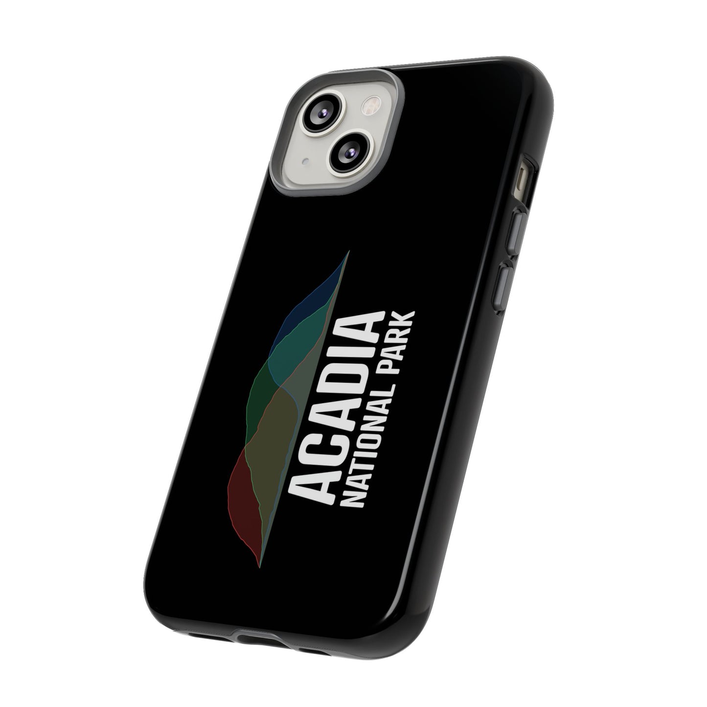 Acadia National Park Phone Case - Histogram Design