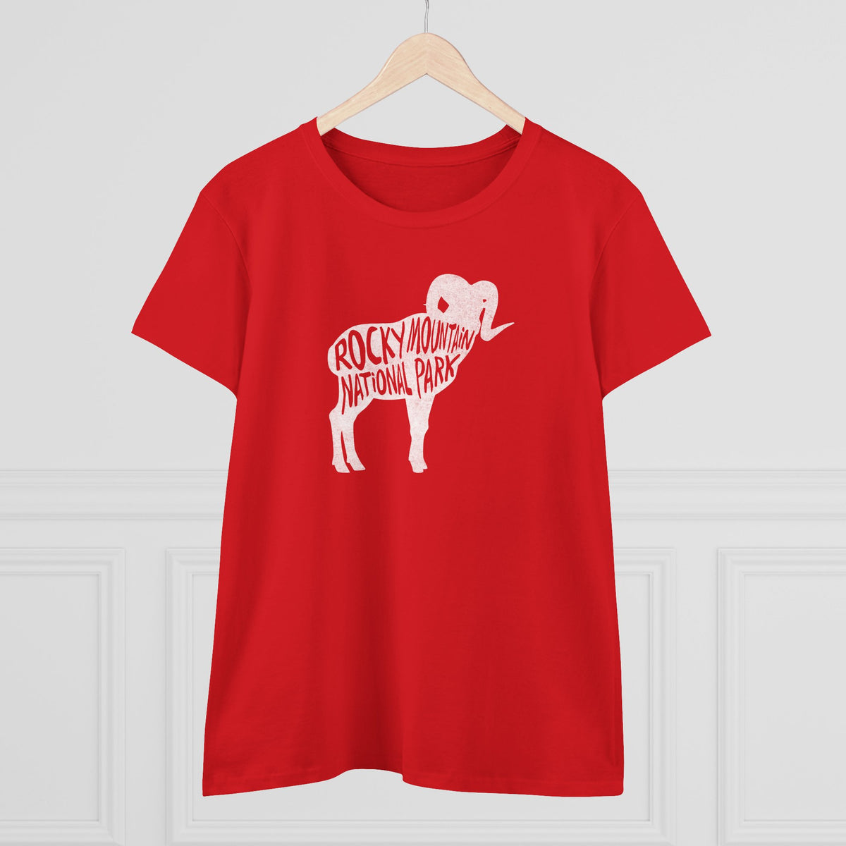 Rocky Mountain National Park Women's T-Shirt - Bighorn Sheep