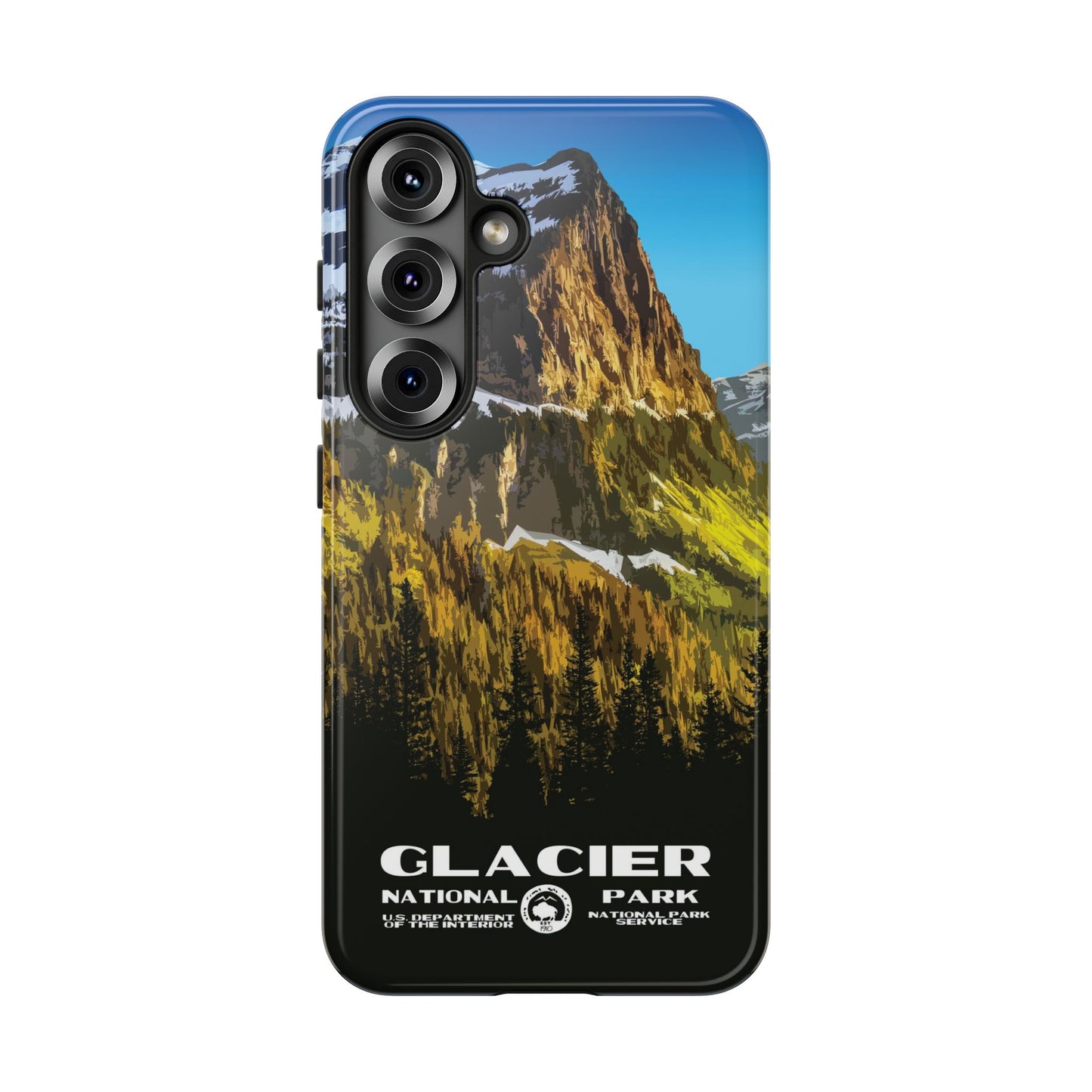 Glacier National Park Phone Case - WPA Style