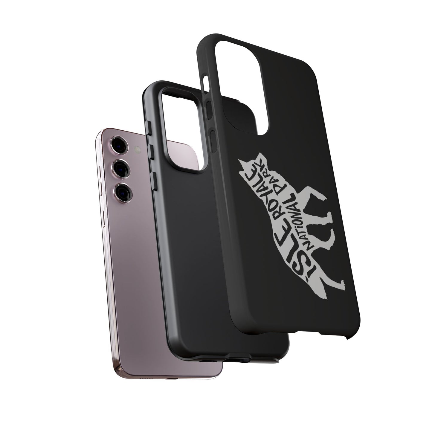 Isle Royale National Park Phone Case - Wolf Design