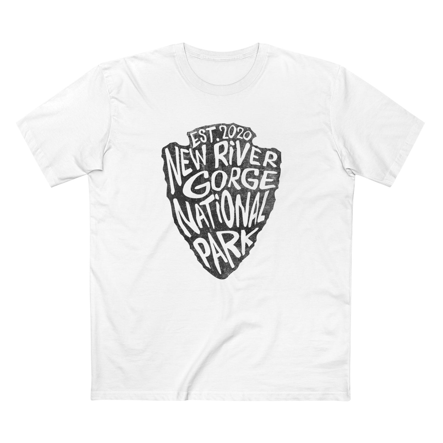 New River Gorge National Park T-Shirt - Arrowhead Design
