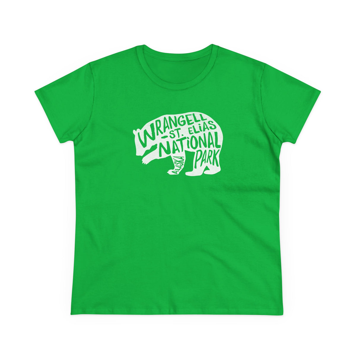 Wrangell St Elias National Park Women's T-Shirt - Grizzly Bear