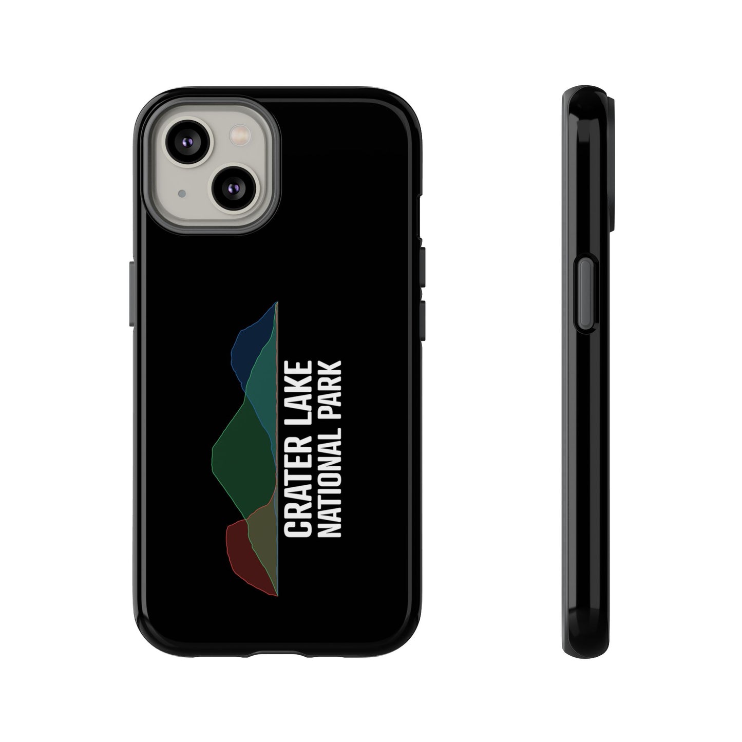 Crater Lake National Park Phone Case - Histogram Design