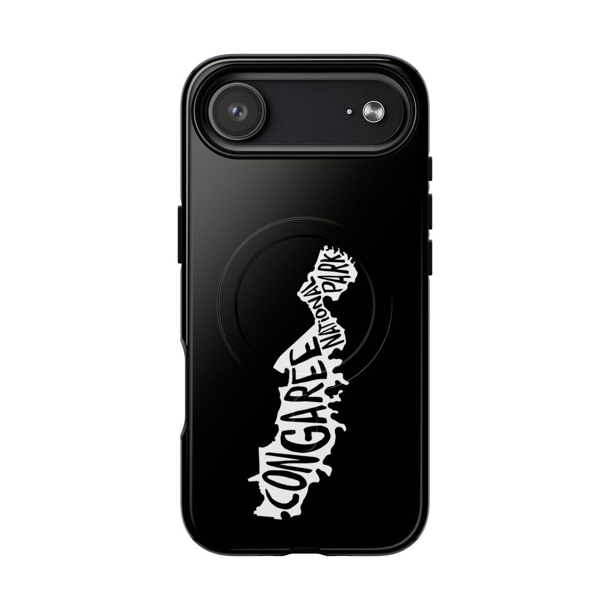 Congaree National Park iPhone Case with MagSafe - Map Design