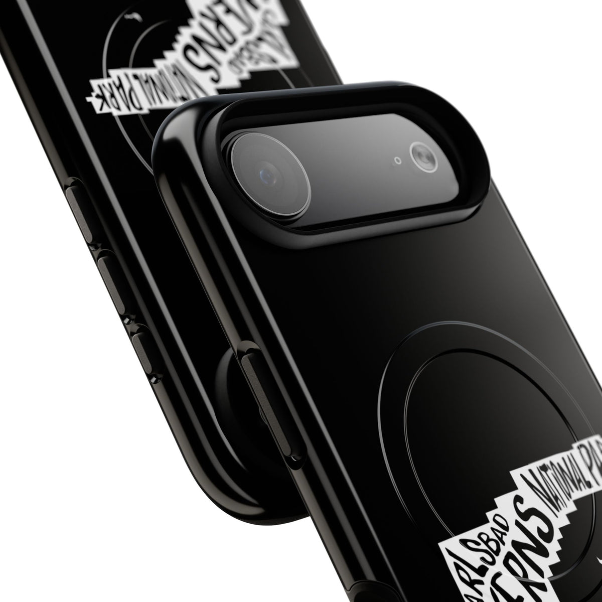 Carlsbad Caverns National Park iPhone Case with MagSafe - Map Design