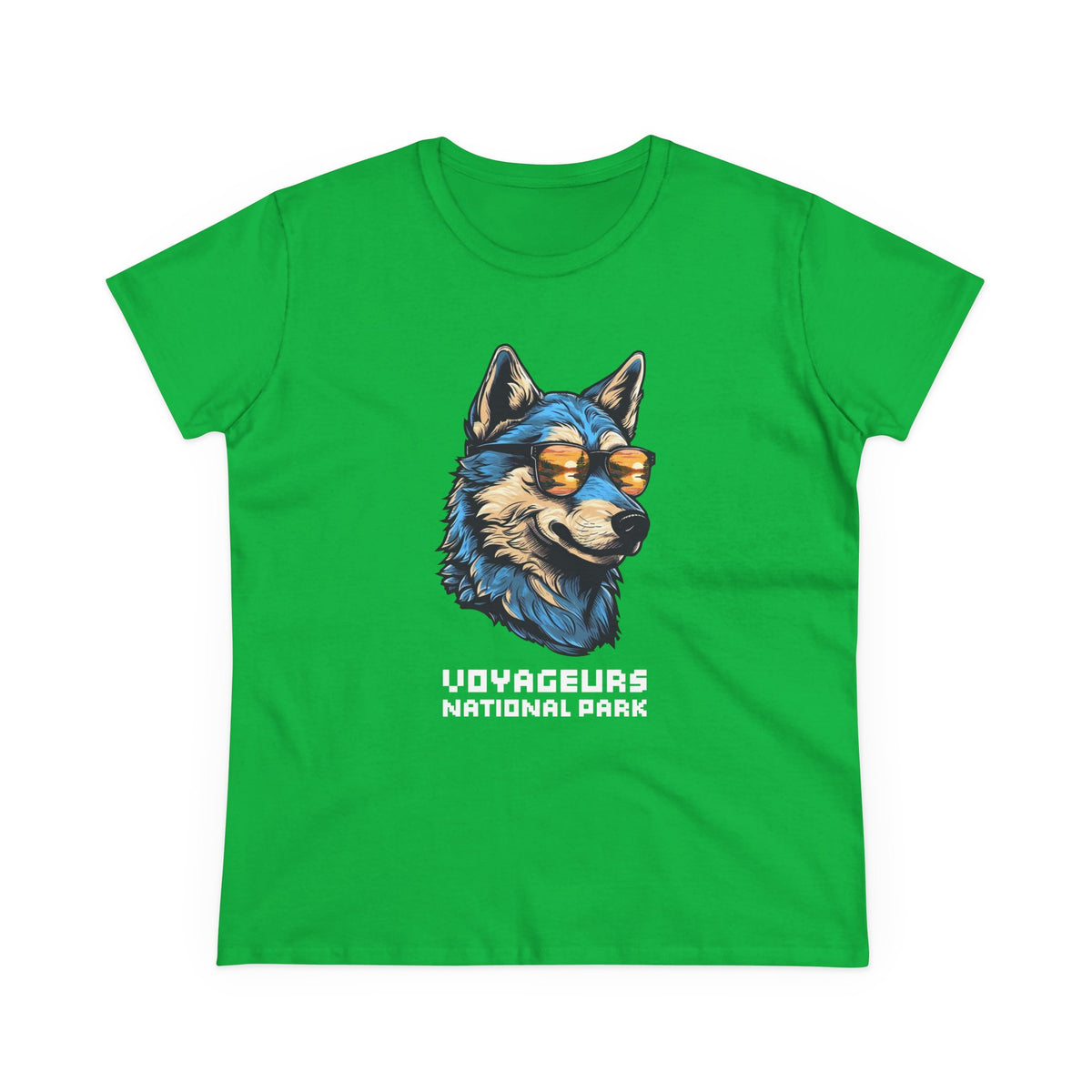 Voyageurs National Park Women's T-Shirt - Cool Wolf