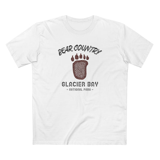Glacier Bay National Park T-Shirt - Bear Country in White