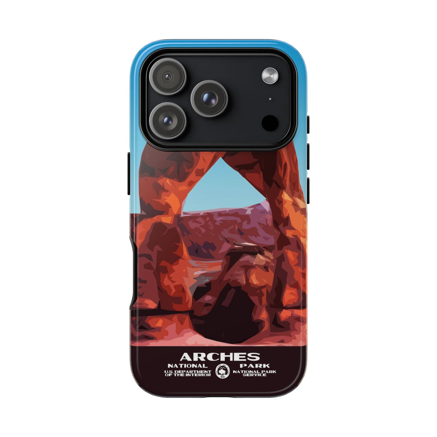 Arches National Park Phone Case - WPA Style