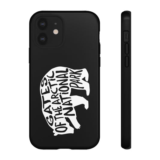 Gates of the Arctic National Park Phone Case - Grizzly Bear Design