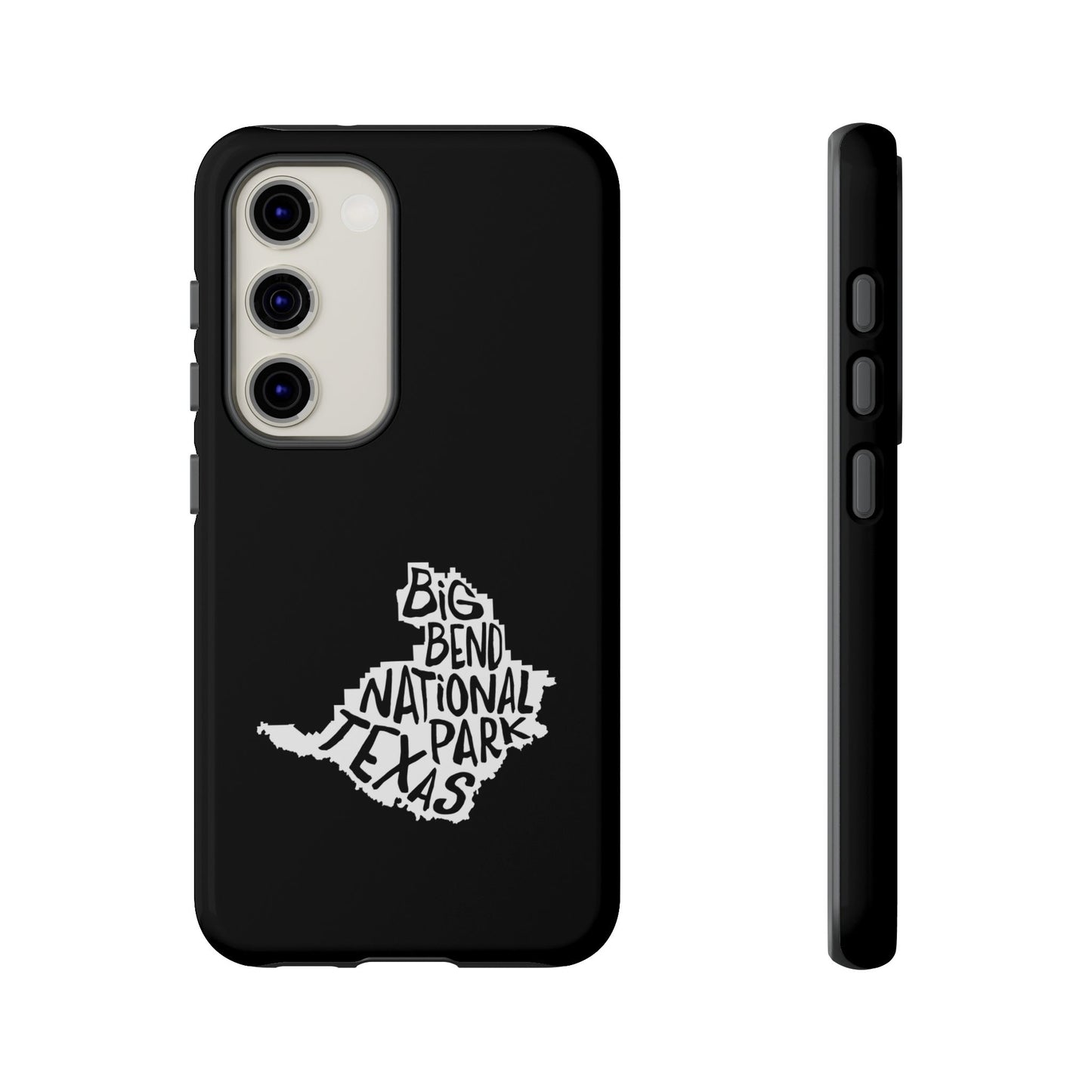 Big Bend National Park Phone Case - Map Design