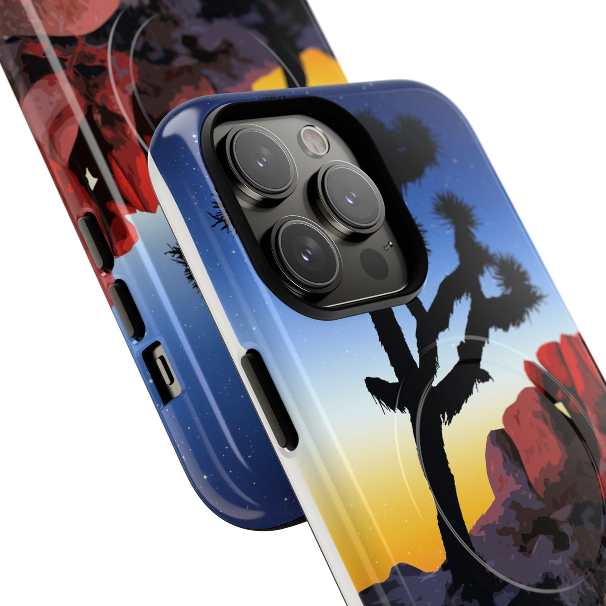 Joshua Tree National Park iPhone Case with MagSafe - Night