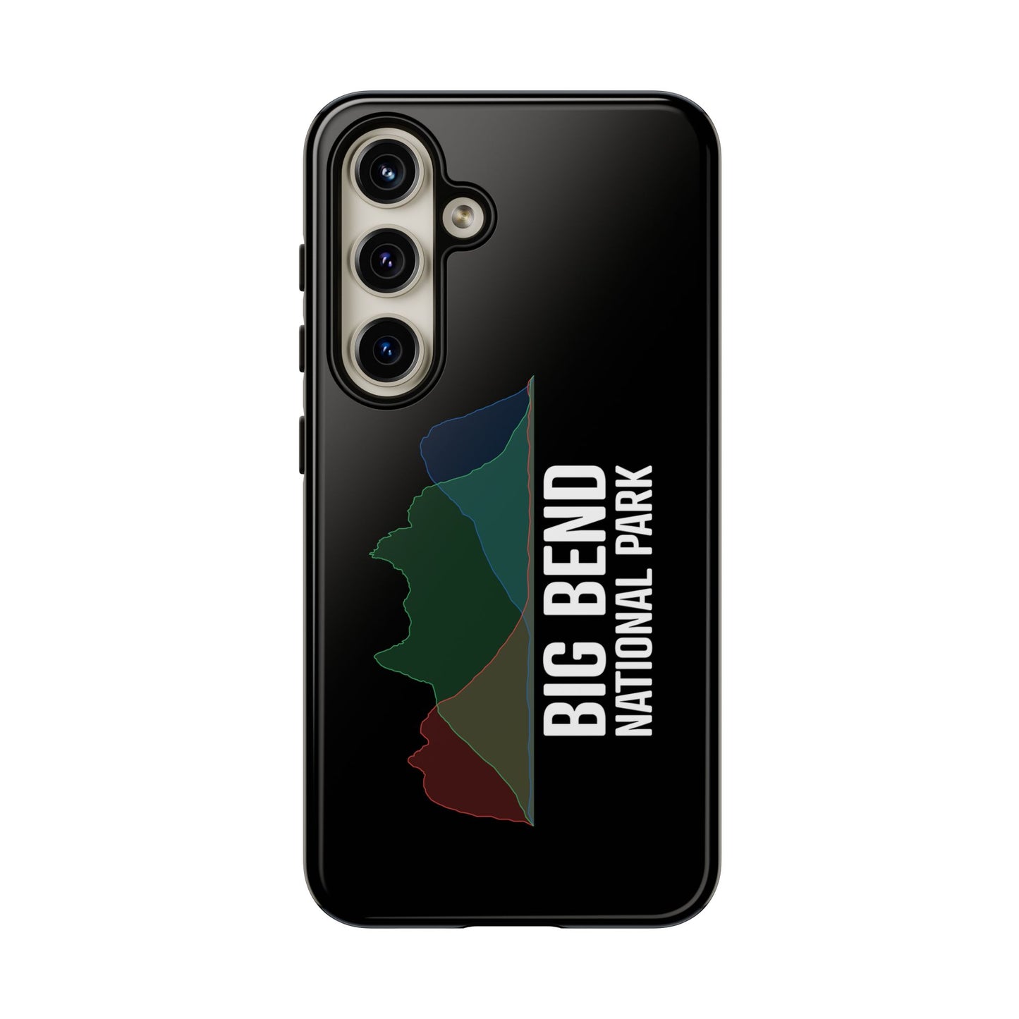 Big Bend National Park Phone Case - Histogram Design