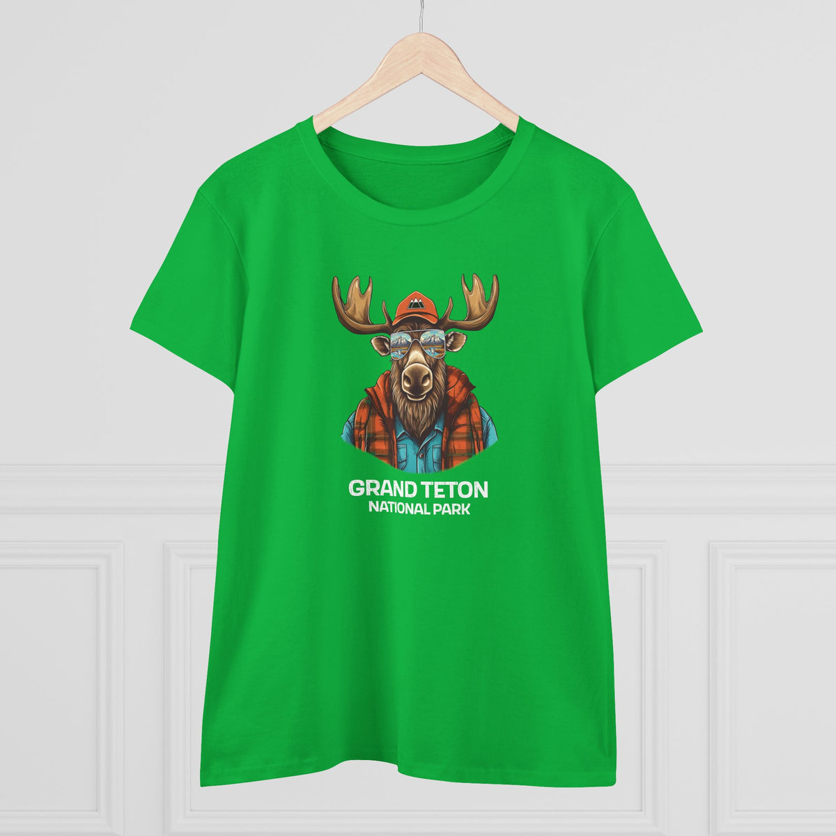 Grand Teton National Park Women's T-Shirt - Cool Moose