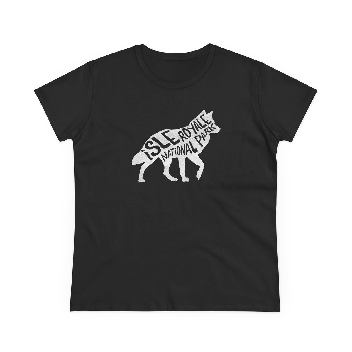 Isle Royale National Park Women's T-Shirt - Wolf
