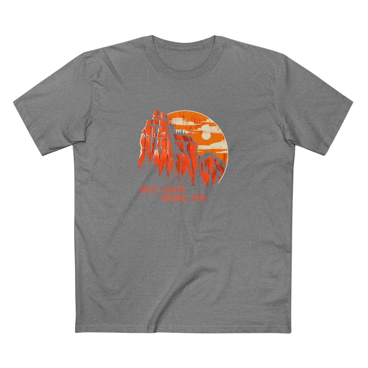Bryce Canyon National Park T-Shirt - Vintage Design in Athletic Heather