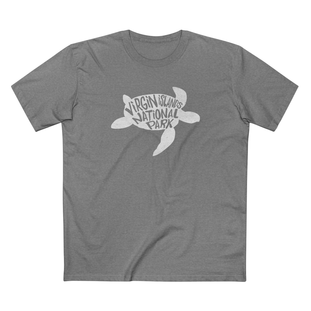 Virgin Islands National Park T-Shirt - Turtle in Athletic Heather