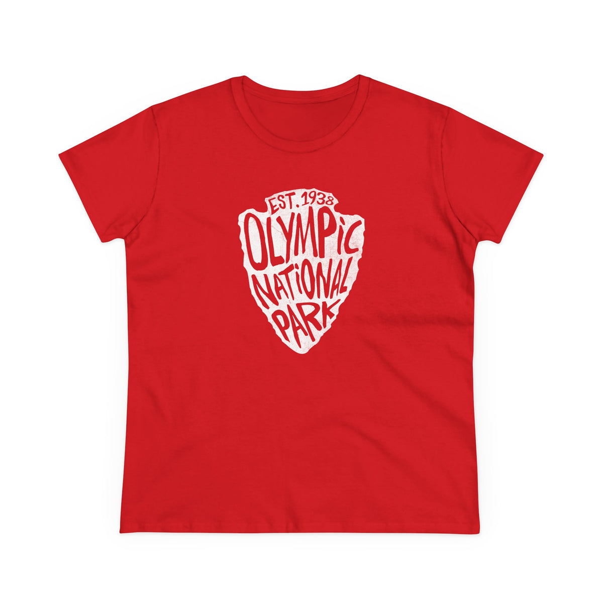 Olympic National Park Women's T-Shirt - Arrowhead Design