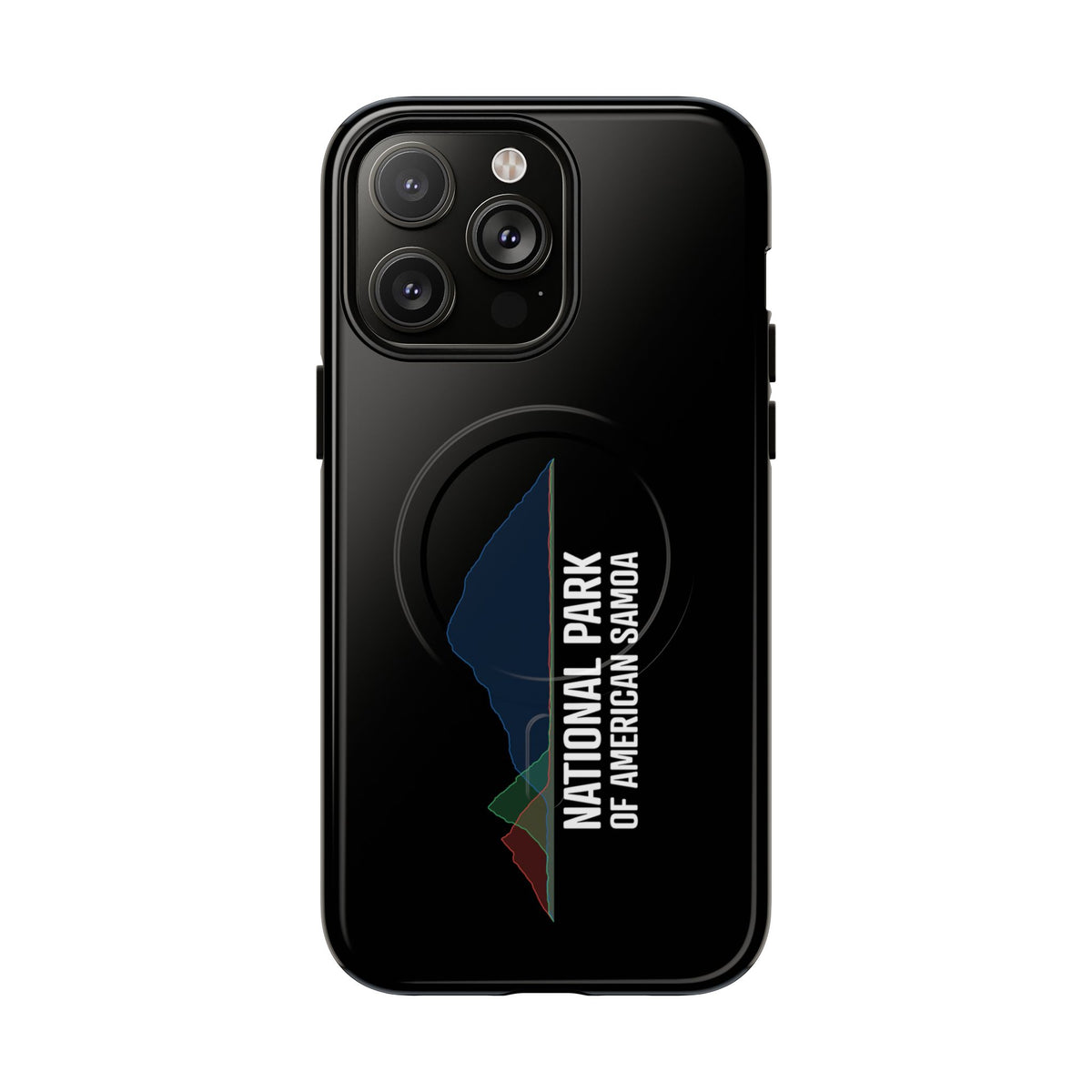 National Park of American Samoa iPhone Case with MagSafe - Histogram Design