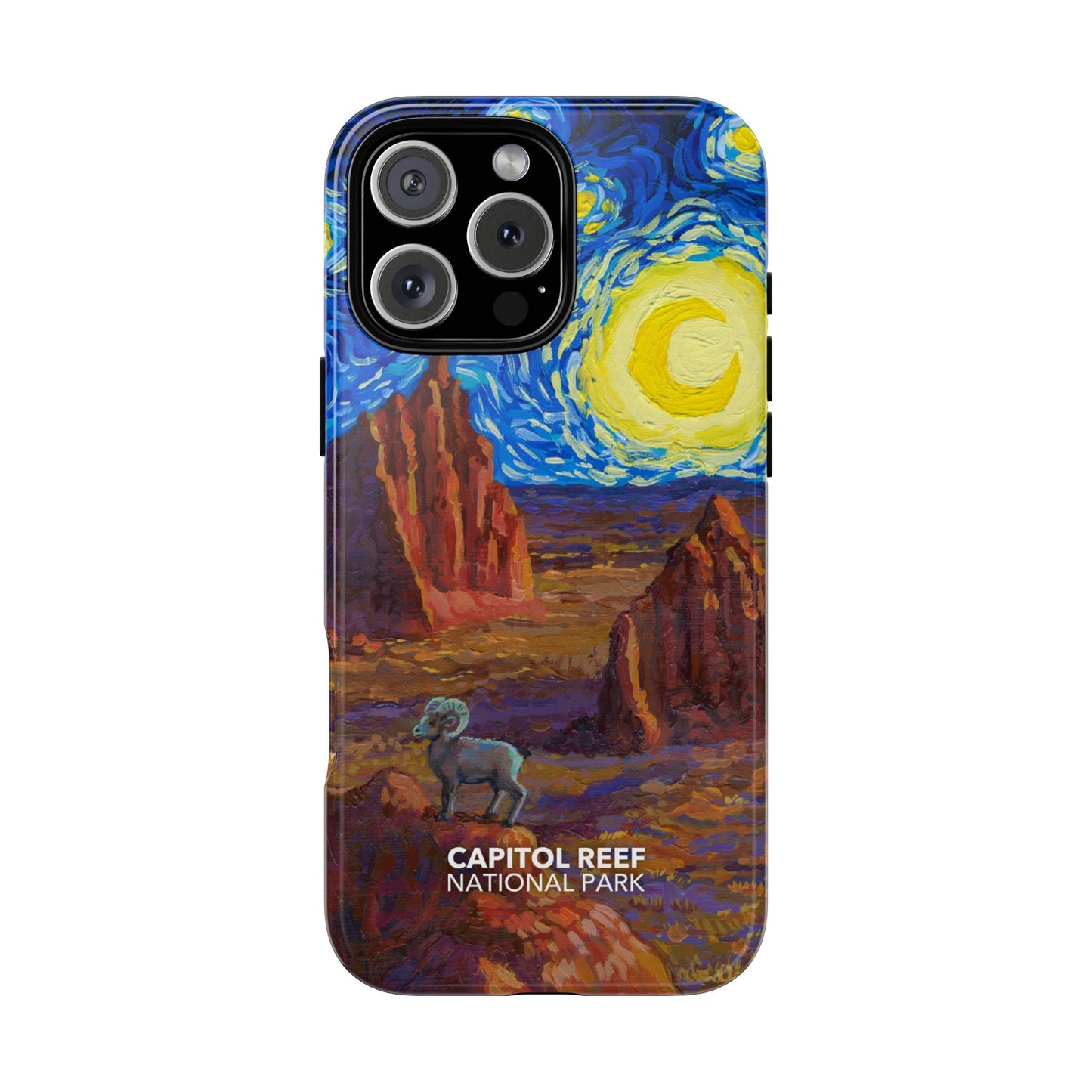 Capitol Reef National Park Phone Case - Starry Night