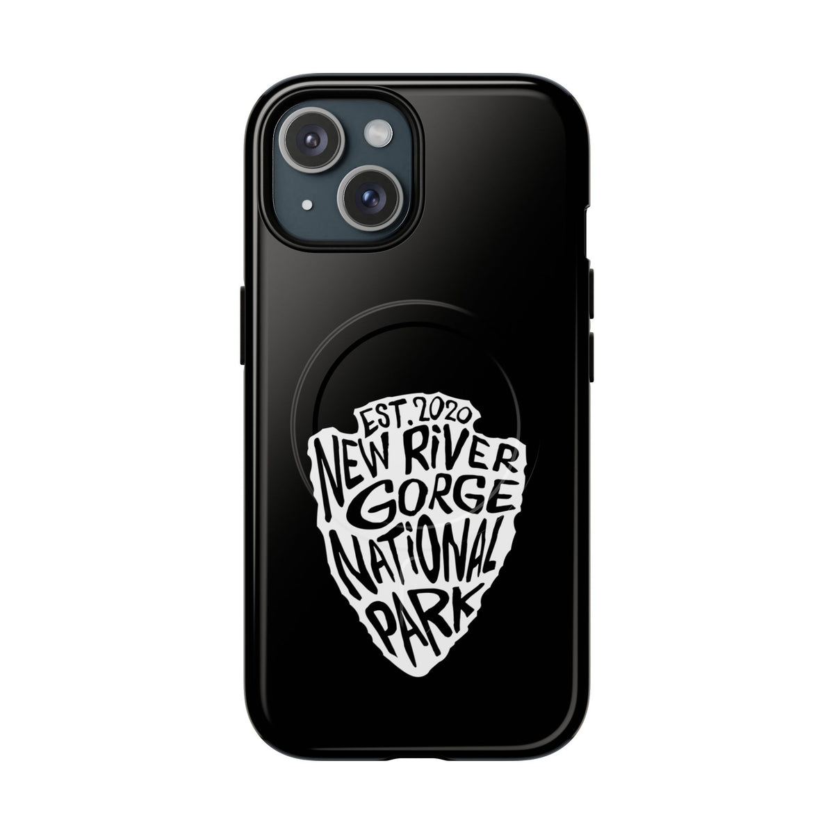 New River Gorge National Park iPhone Case with MagSafe - Arrowhead Design
