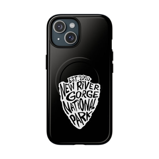 New River Gorge National Park iPhone Case with MagSafe - Arrowhead Design