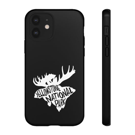 Yellowstone National Park Phone Case - Moose Design