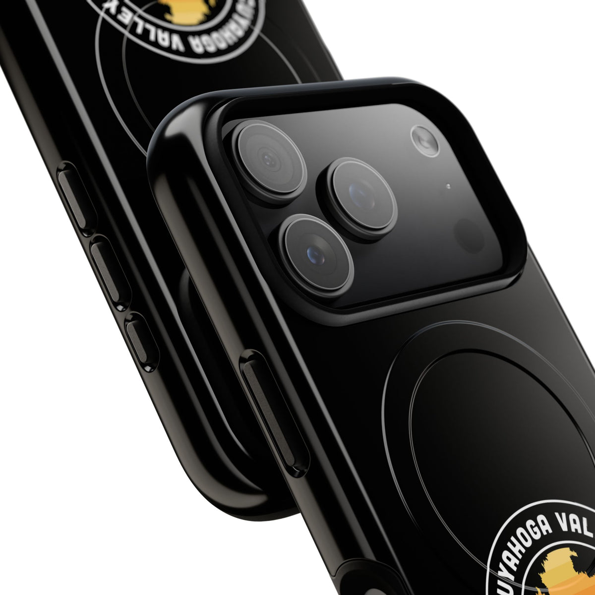Cuyahoga Valley National Park iPhone Case with MagSafe - Round Emblem Design