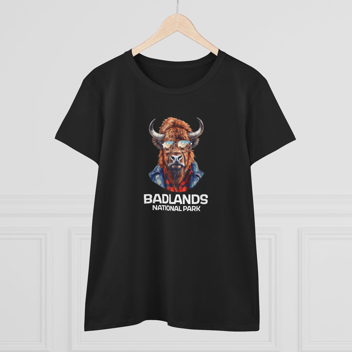 Badlands National Park Women's T-Shirt - Cool Bison