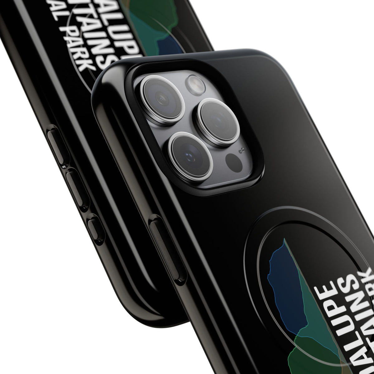 Guadalupe Mountains National Park iPhone Case with MagSafe - Histogram Design