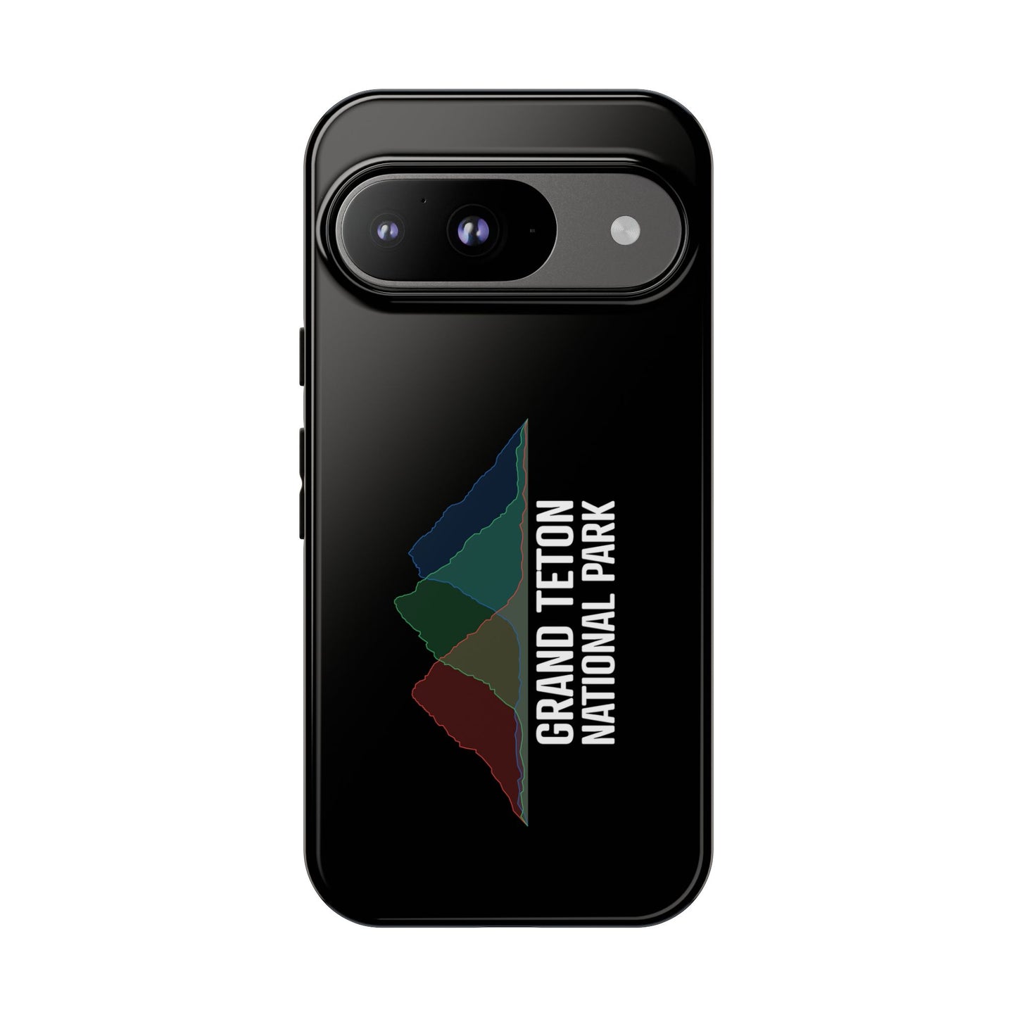Grand Teton National Park Phone Case - Histogram Design