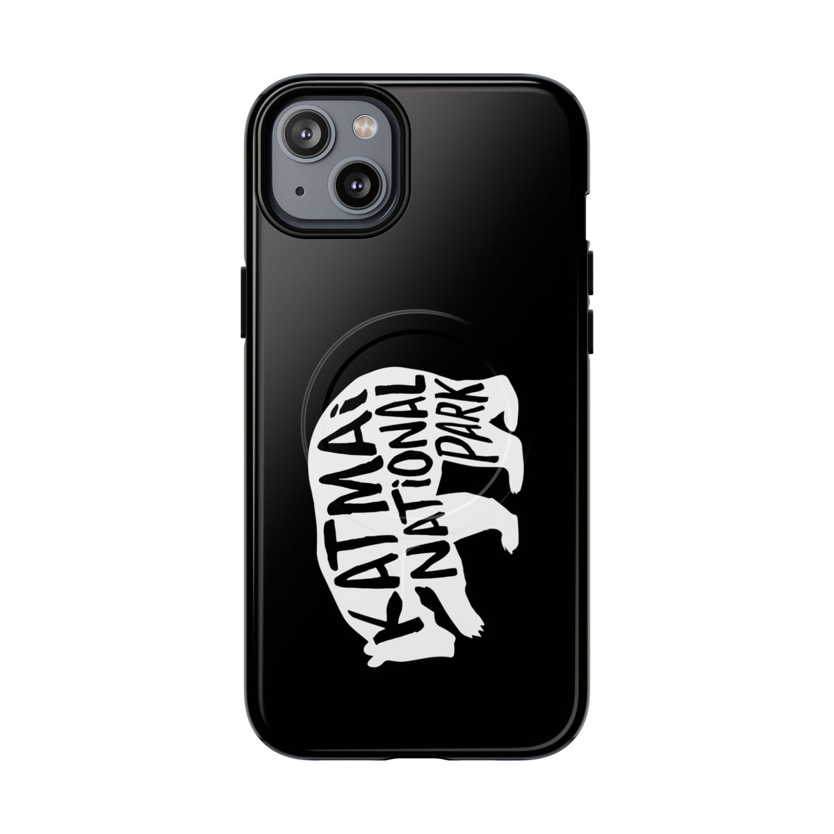 Katmai National Park iPhone Case with MagSafe - Grizzly Bear Design