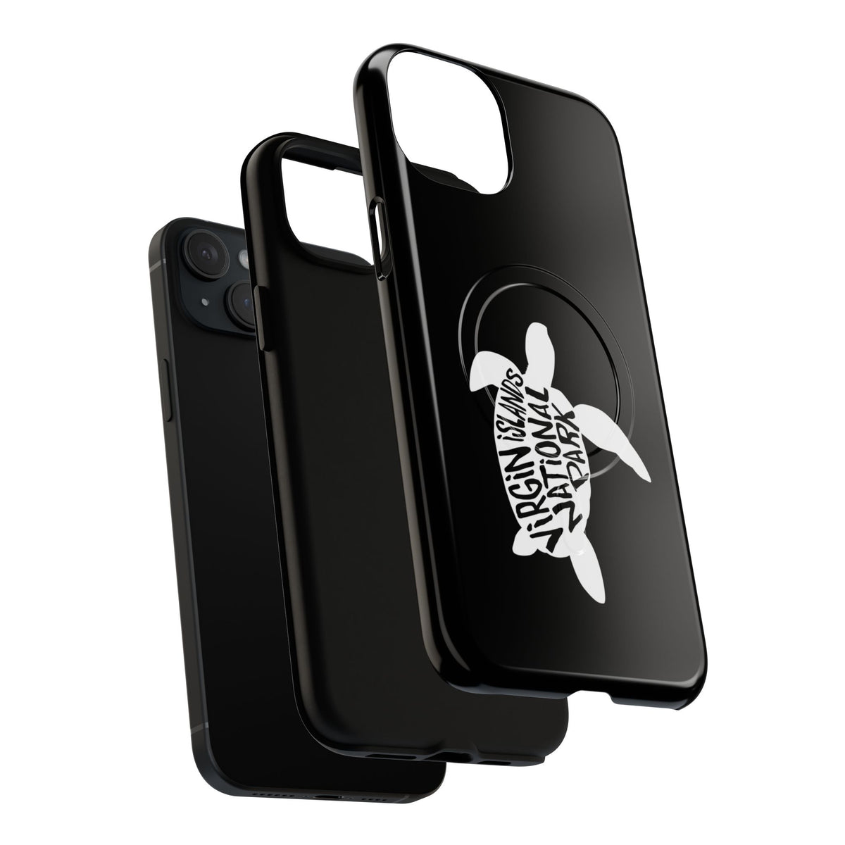 Virgin Islands National Park iPhone Case with MagSafe - Turtle Design