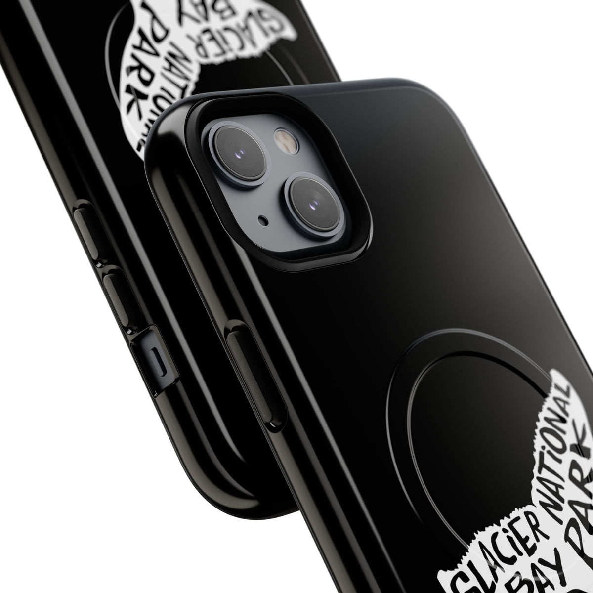 Glacier Bay National Park iPhone Case with MagSafe - Humpback Whale Tail Design