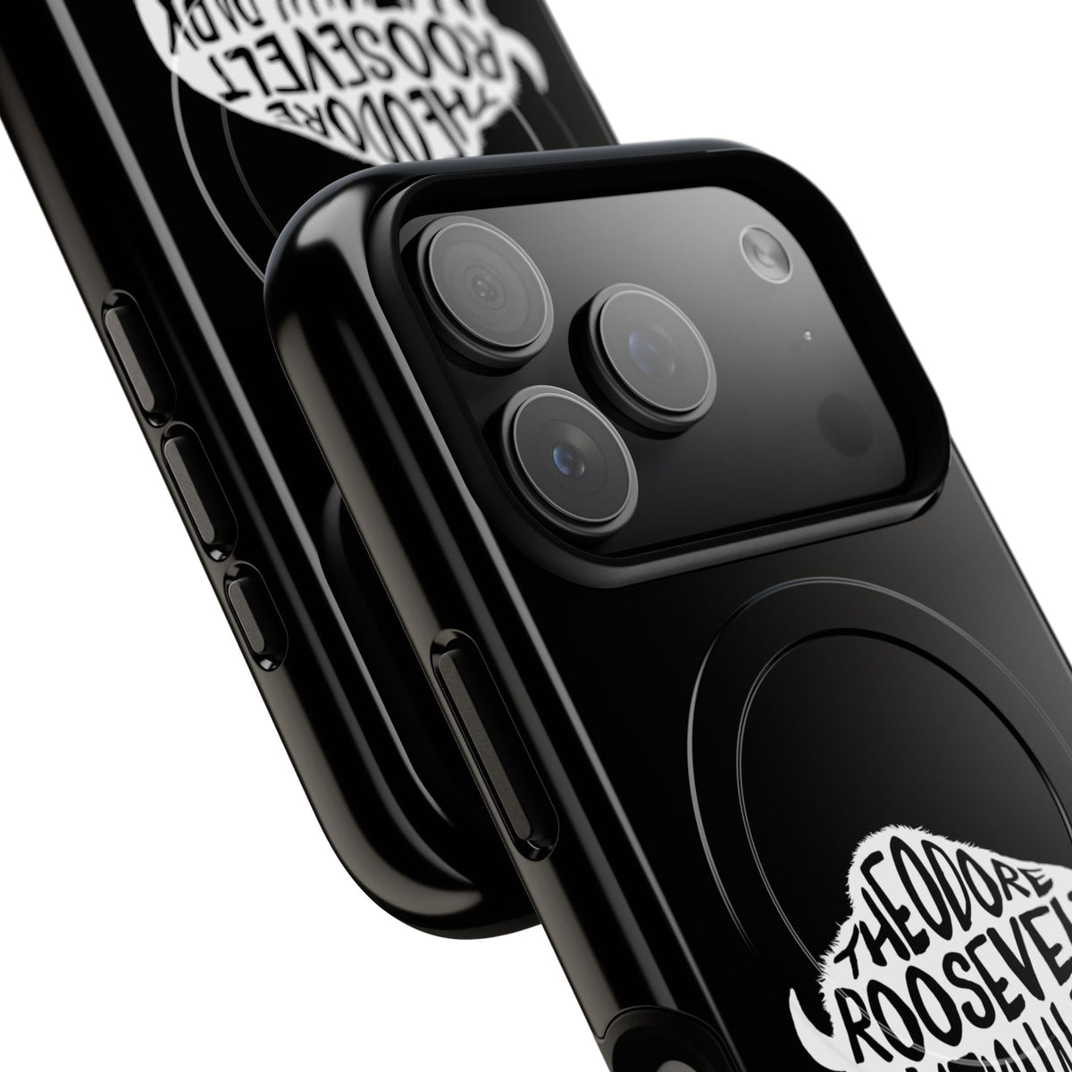 Theodore Roosevelt National Park iPhone Case with MagSafe - Bison Design