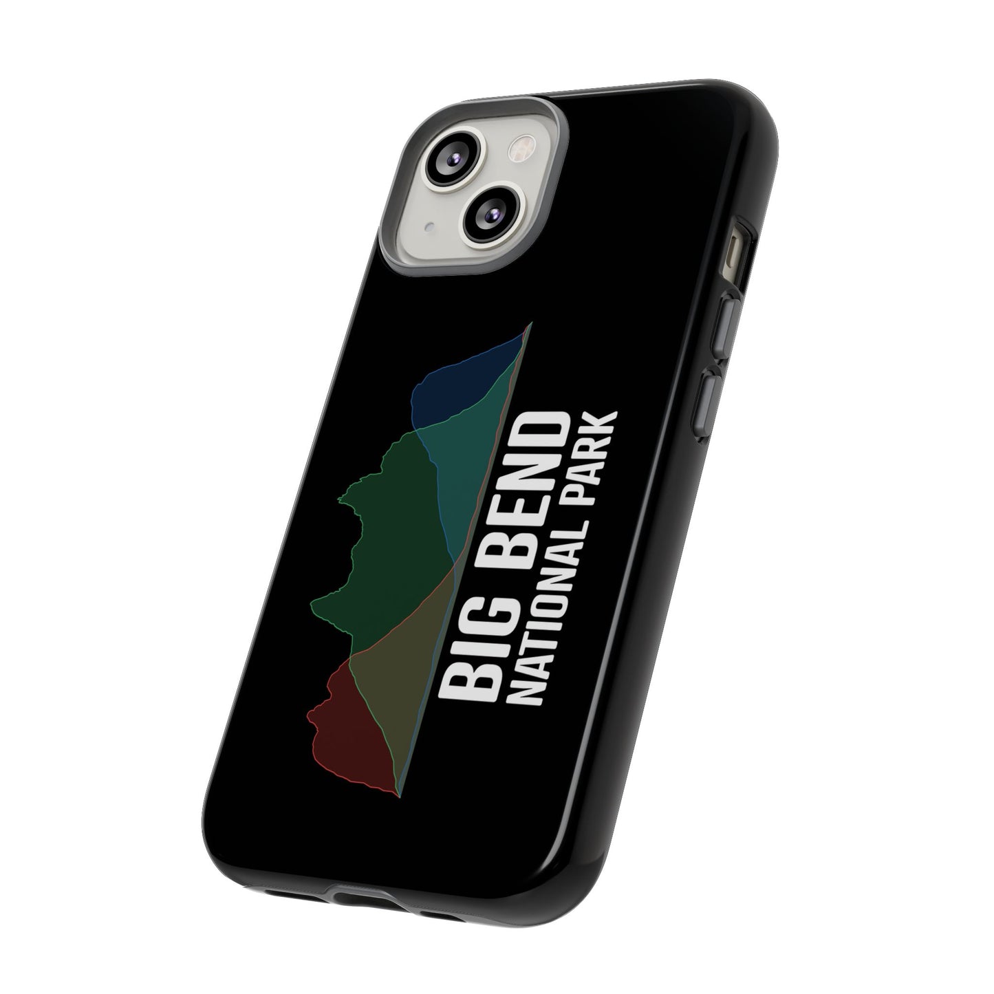 Big Bend National Park Phone Case - Histogram Design