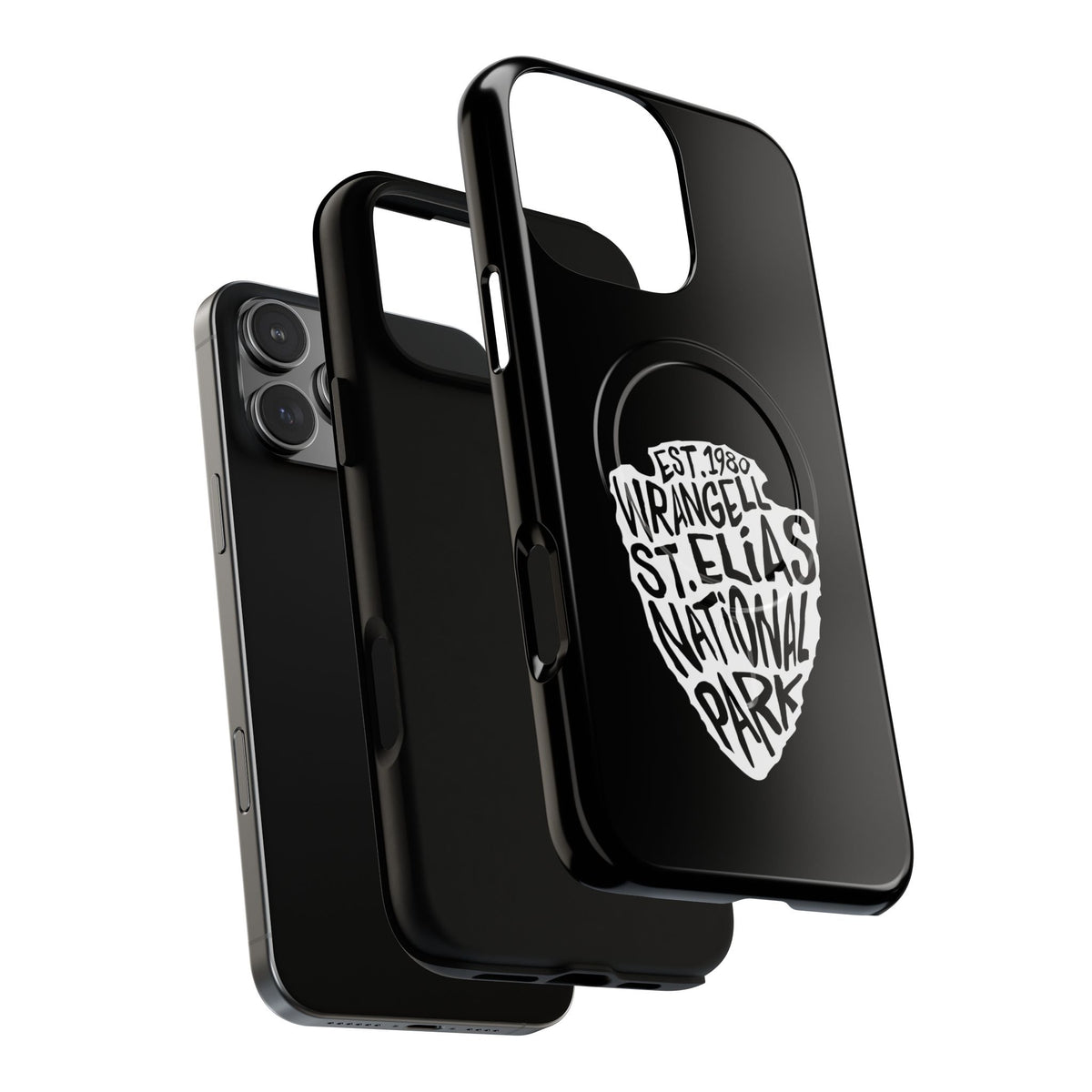 Wrangell St Elias National Park iPhone Case with MagSafe - Arrowhead Design